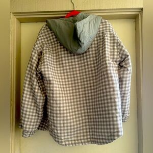 Flannel hoodie playboy